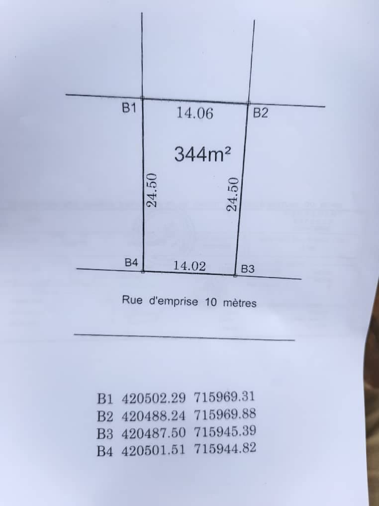 Parcelle clôturée à vendre à Calavi Parana près du carrefour à 17 M — photo 5